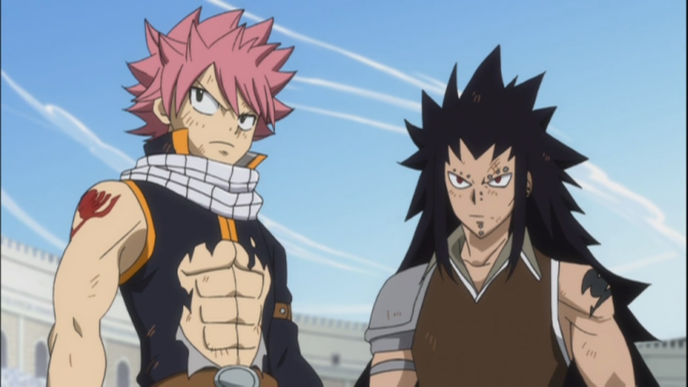  Natsu and Gajeel-Fairy Tail