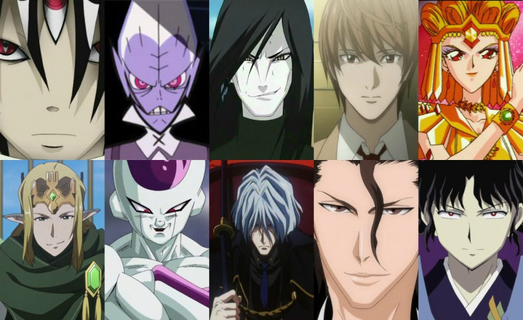 Top villains in anime?