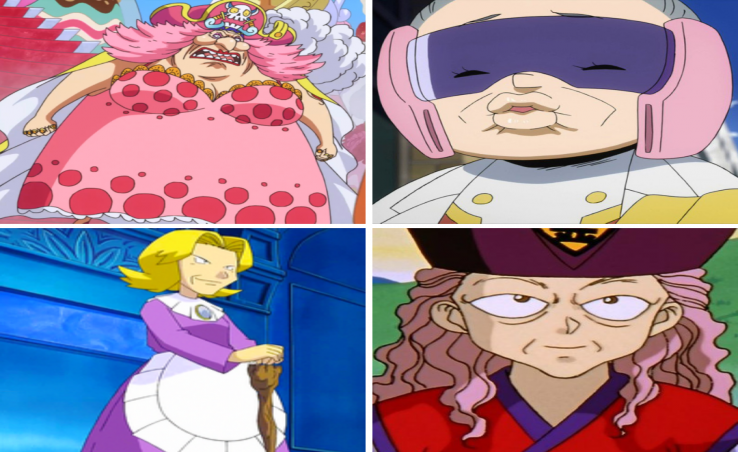 Top 25 old women characters in anime